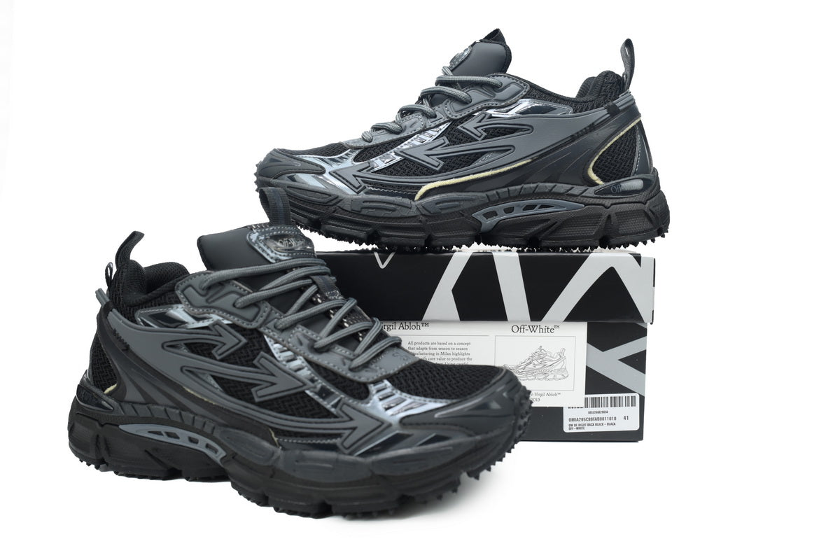 OFF-White Be Right Back Black
