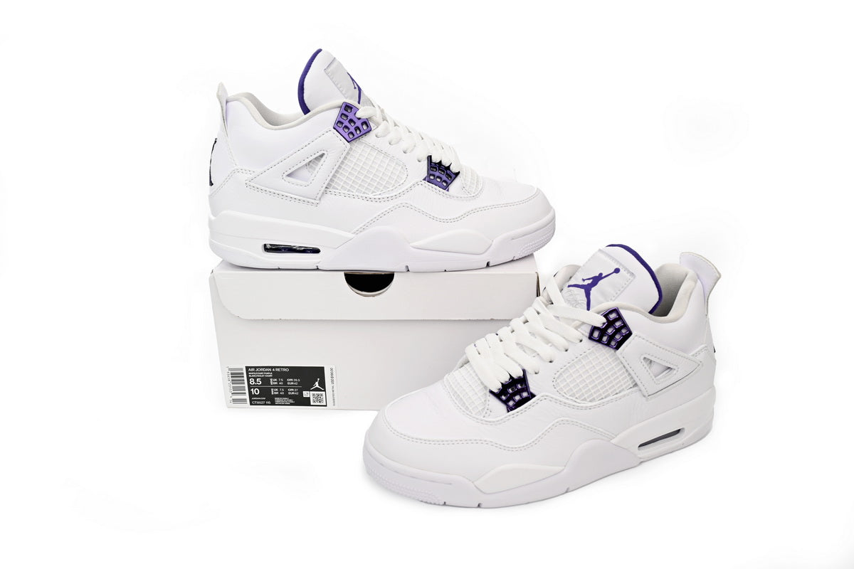 Air Jordan 4 Retro Metallic Purple - Repcity