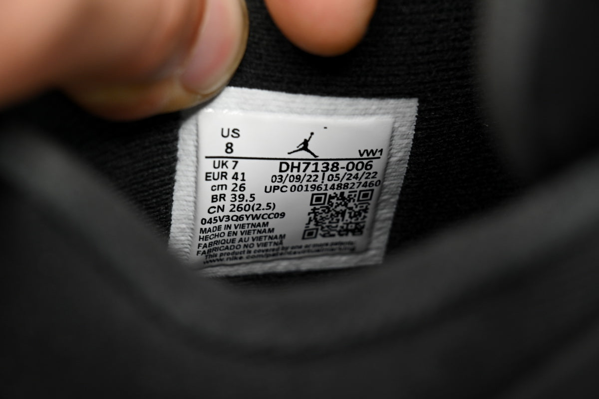 Air Jordan 4 Retro Black Canvas - Repcity