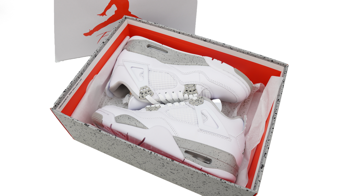 Air Jordan 4 White Oreo - Repcity