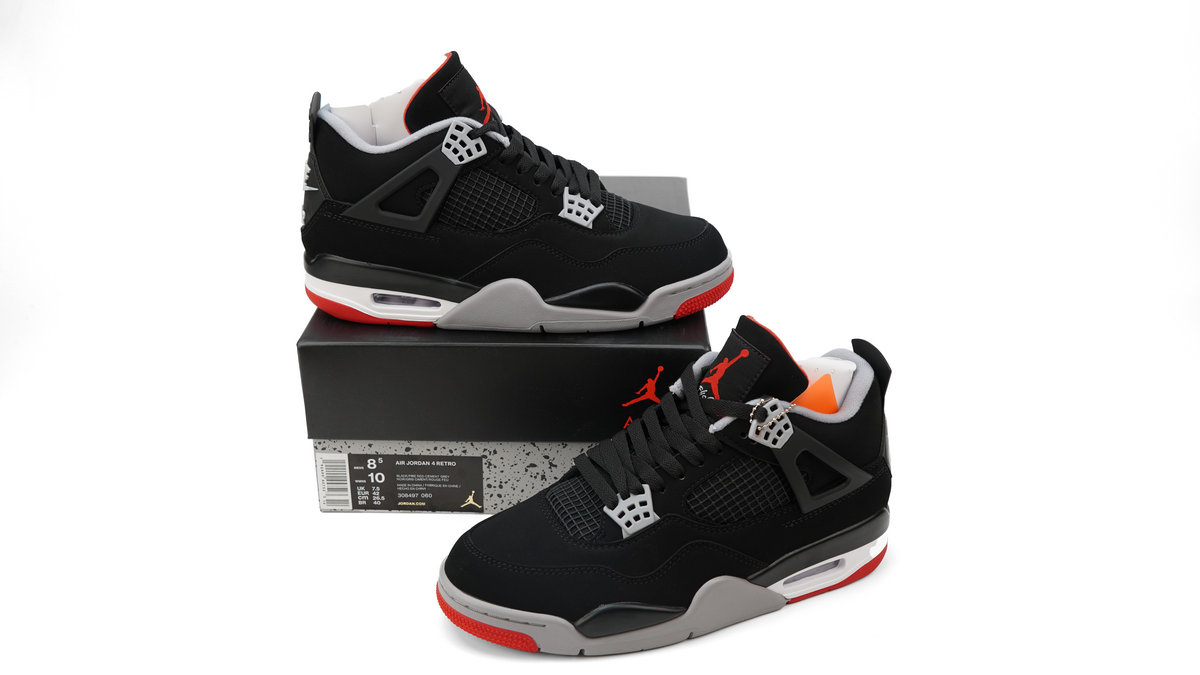 Air Jordan 4 Retro Bred - Repcity