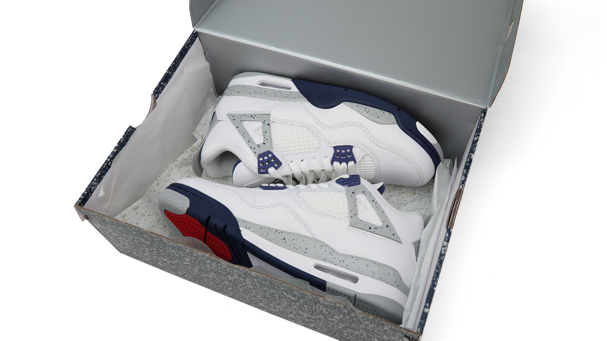 Air Jordan 4 Retro Midnight Navy - Repcity