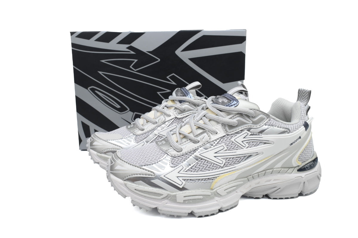OFF-White Be Right Back White Gray