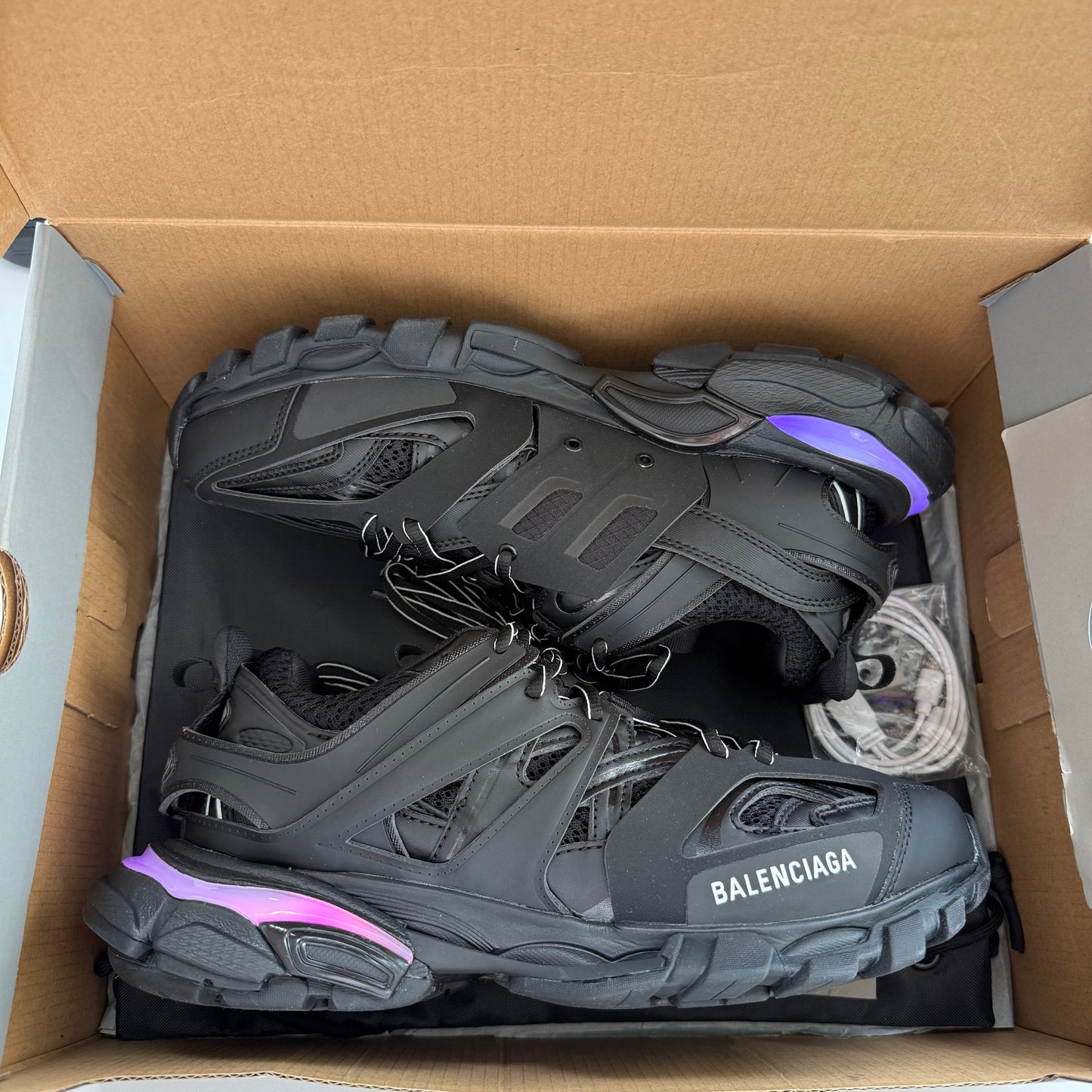 Balenciaga Track LED Black