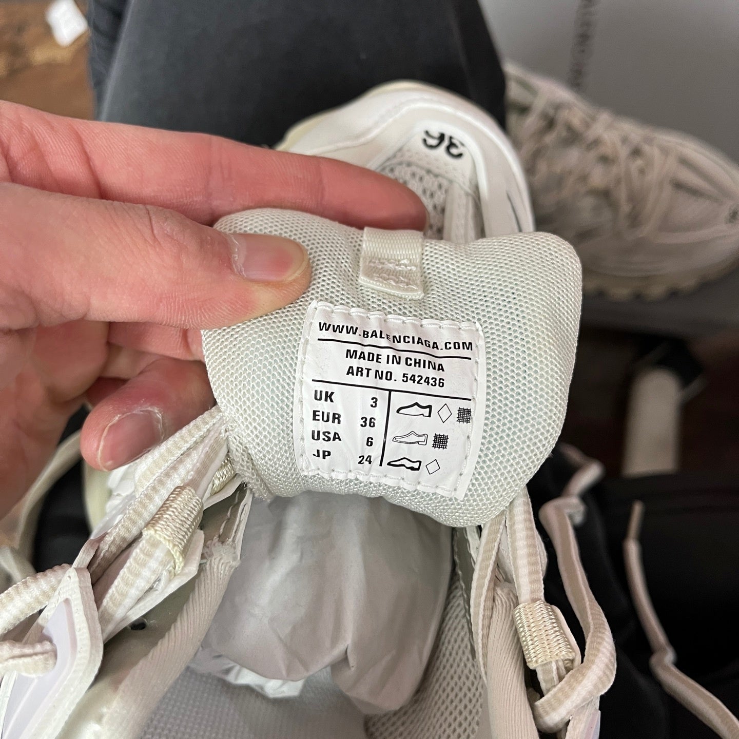 Balenciaga Track White