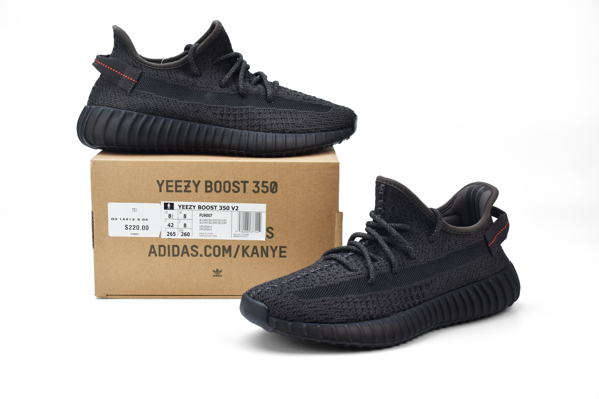 Yeezy Boost 350 V2 Static Black Reflective - Repcity