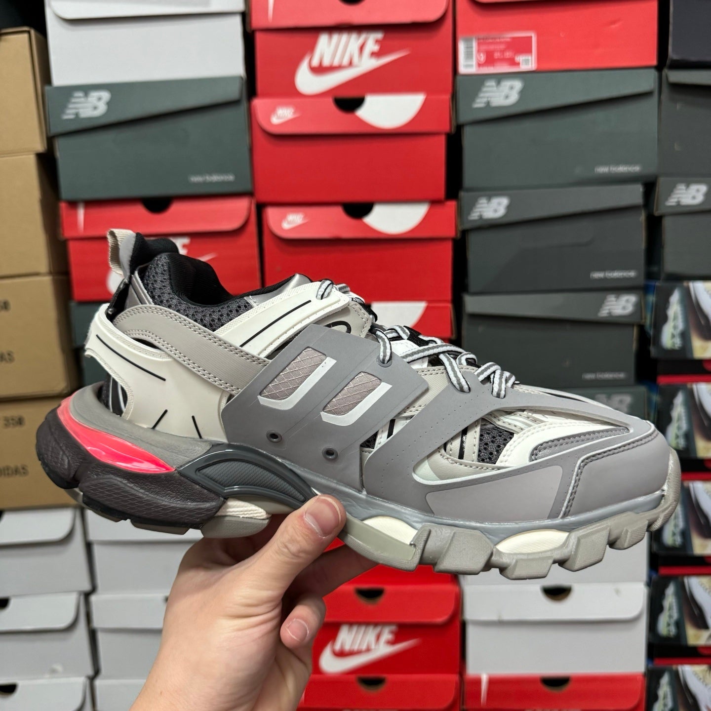 Balenciaga Track LED Dark Grey