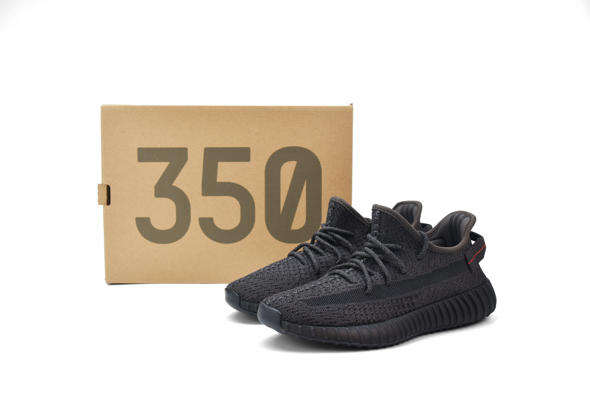 Yeezy Boost 350 V2 Static Black Reflective - Repcity