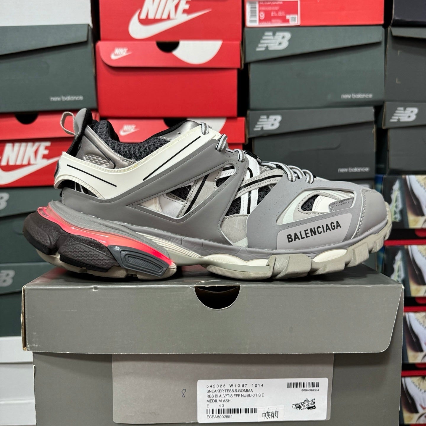 Balenciaga Track LED Dark Grey