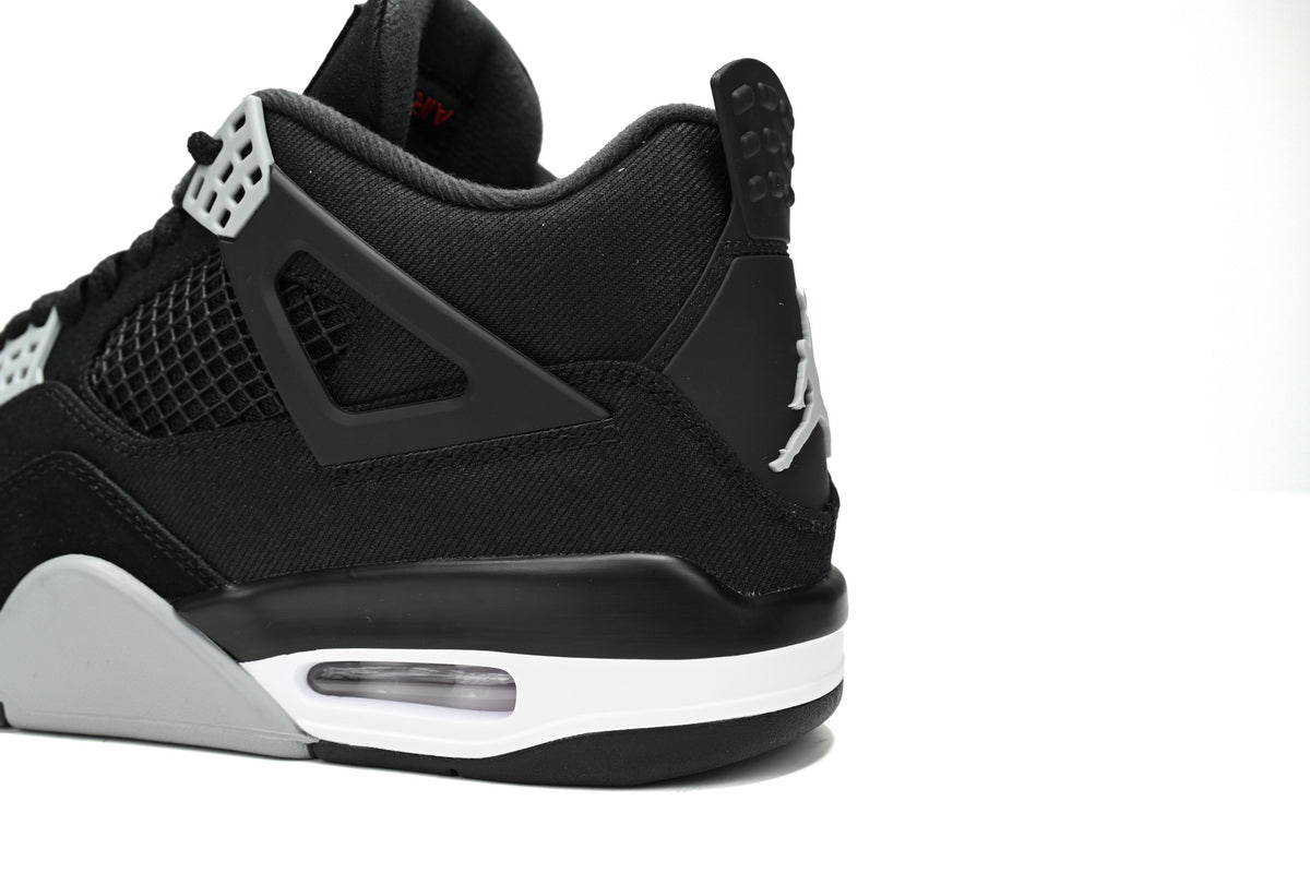 Air Jordan 4 Retro Black Canvas - Repcity