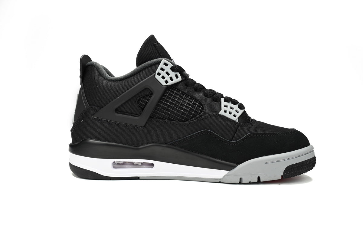 Air Jordan 4 Retro Black Canvas - Repcity