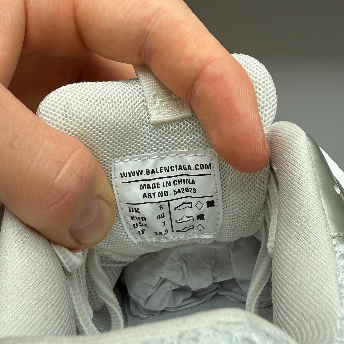 Balenciaga Track White