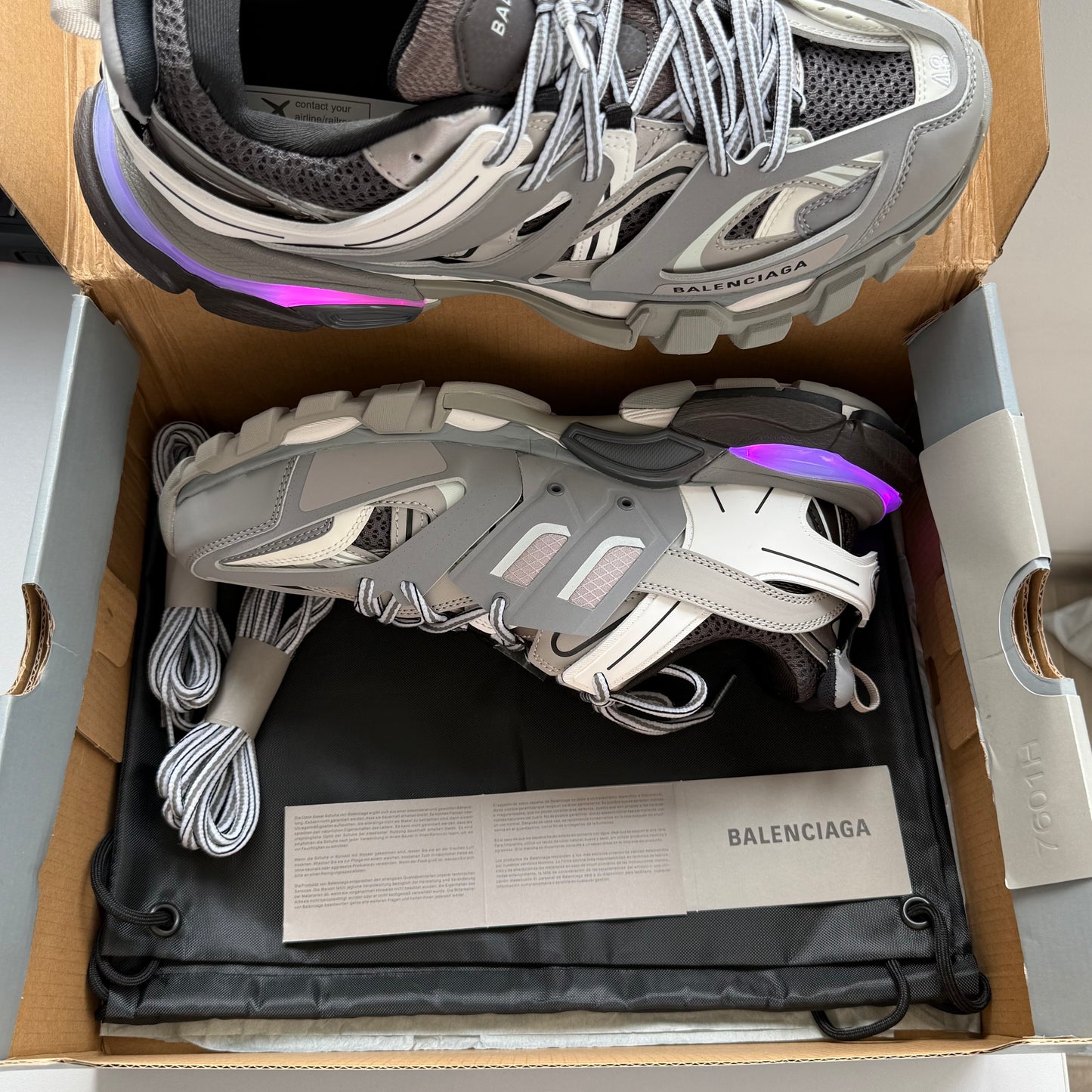 Balenciaga Track LED Dark Grey