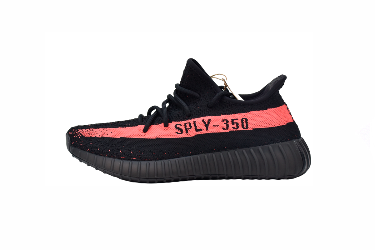 Yeezy Boost 350 V2 Core Black Red - Repcity