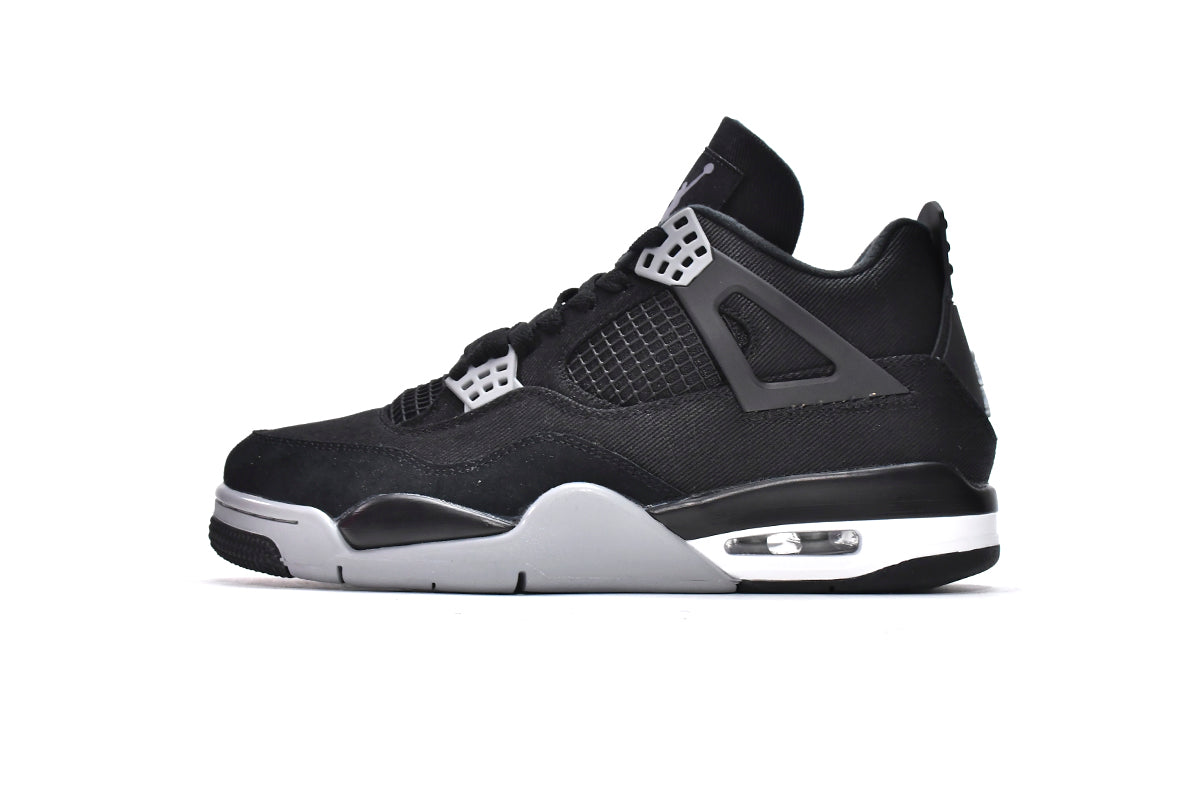 Air Jordan 4 Retro Black Canvas - Repcity