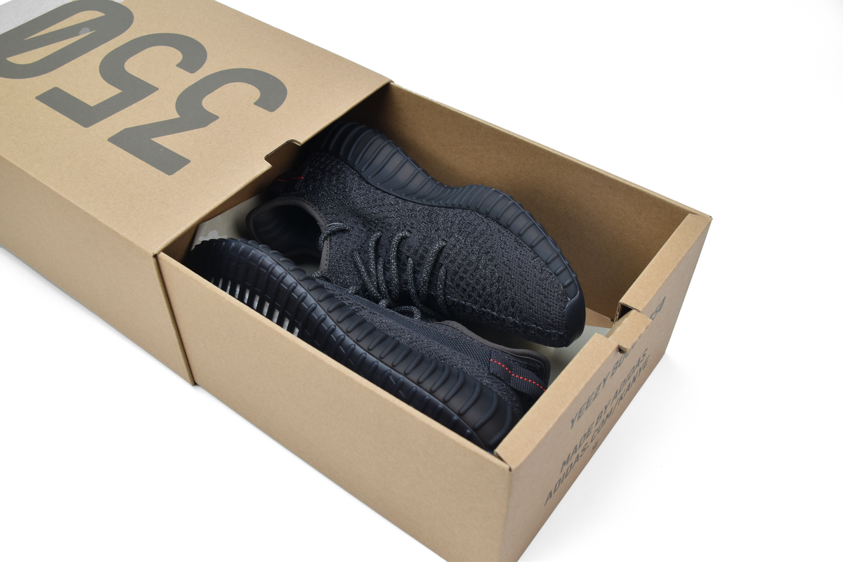 Yeezy Boost 350 V2 Static Black Reflective - Repcity
