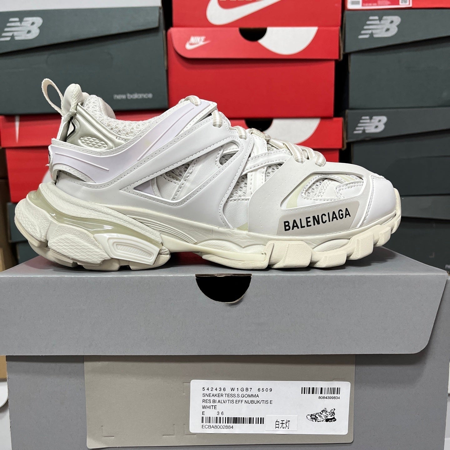 Balenciaga Track White